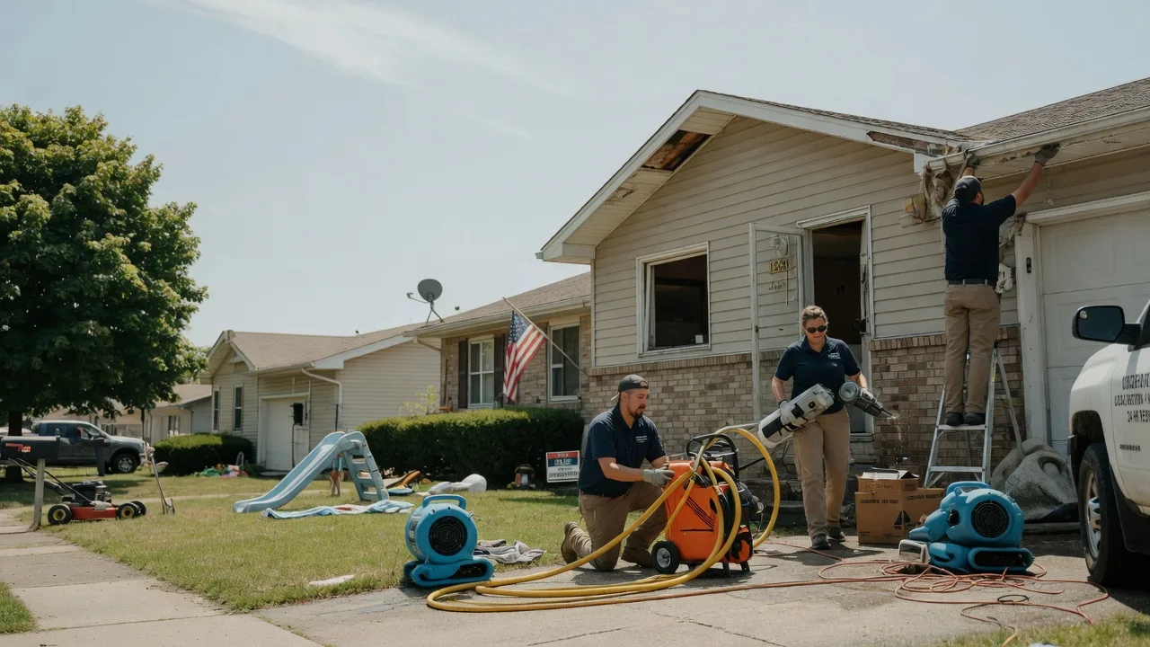 Water Damage Restoration in Tuppers Plains, OH near me